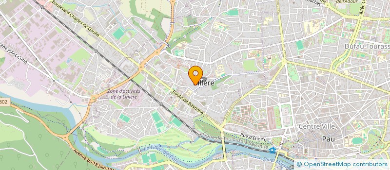 localisation de l'entreprise PEYREBERE  BILLERE