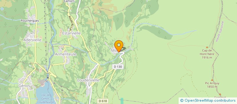 localisation de l'entreprise PEYRESOURDE DU LOURON  CAZAUX-FRECHET-ANERAN-CAMORS