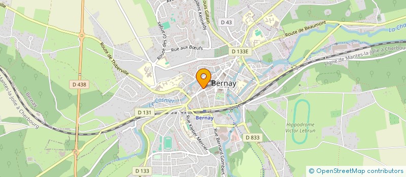 localisation de l'entreprise PEYRI  BERNAY