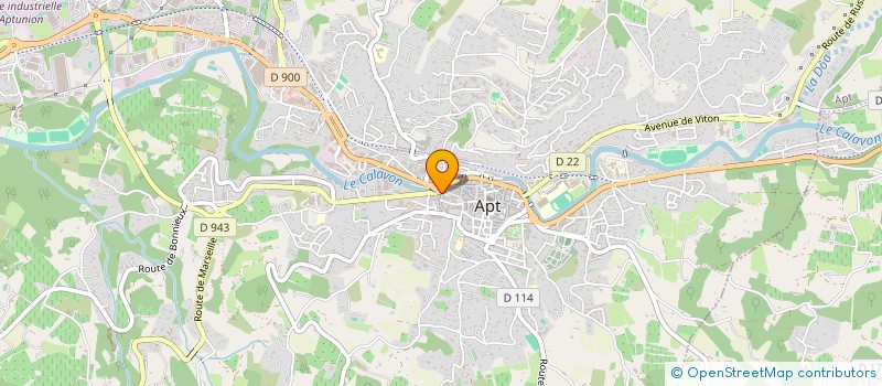 localisation de l'entreprise PEYRIC GESTION SARL à APT