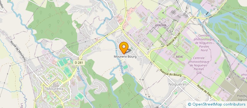 localisation de l'entreprise PEYRIGUER CONSULTING PLUS  PARDIES