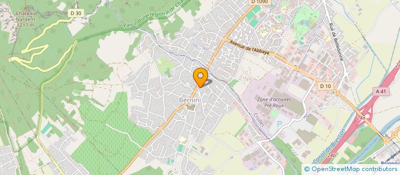 localisation de l'entreprise PEYRIN RESSOURCES HUMAINES ETUDES ET ORGANISATION - PRHEO  BERNIN