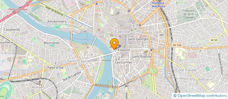 localisation de l'entreprise PEYROLIA à TOULOUSE