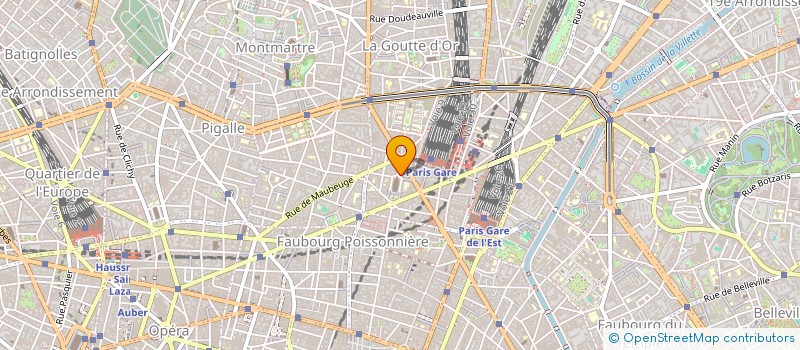 localisation de l'entreprise PEYRON-INVEST à PARIS