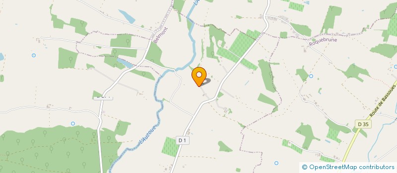 localisation de l'entreprise PEYROT  CAILLAVET