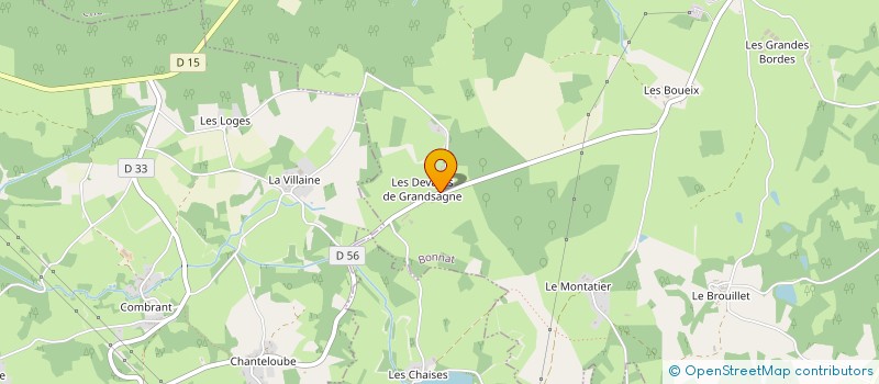 localisation de l'entreprise PEYROT IMMO à BONNAT