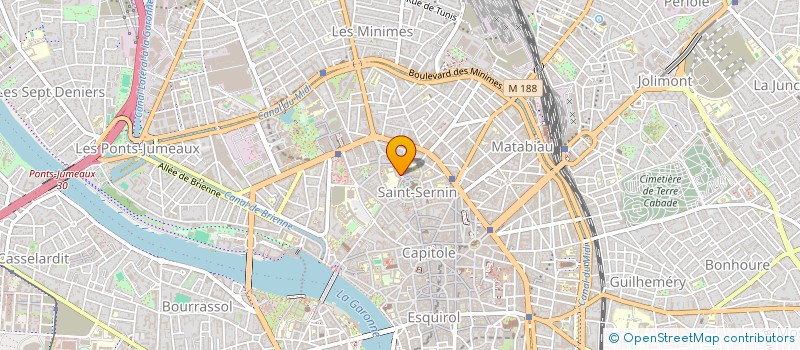 localisation de l'entreprise PEYROT JULIEN à TOULOUSE