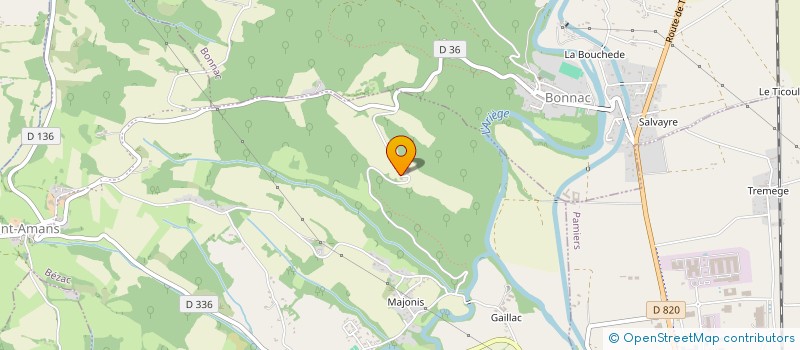 localisation de l'entreprise PEYSALES D EN BAS à PAMIERS