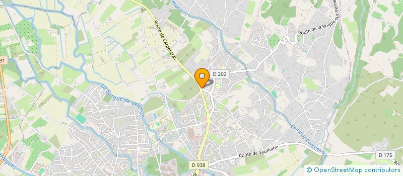 localisation de l'entreprise PEYSSONNEL  L'ISLE-SUR-LA-SORGUE