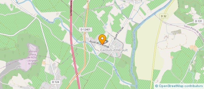 localisation de l'entreprise PEZENAS AUTO SERVICE à PEZENAS