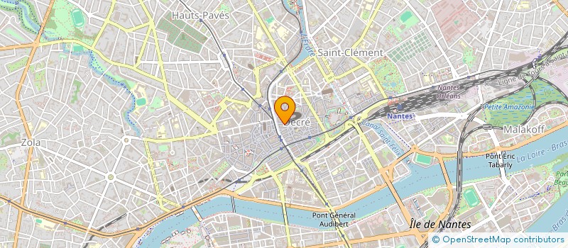 localisation de l'entreprise PEZINI BOIDRON à NANTES