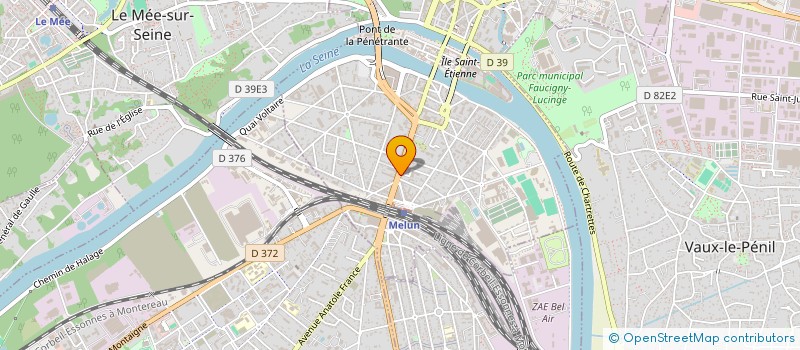 localisation de l'entreprise PF CONSEIL à MELUN