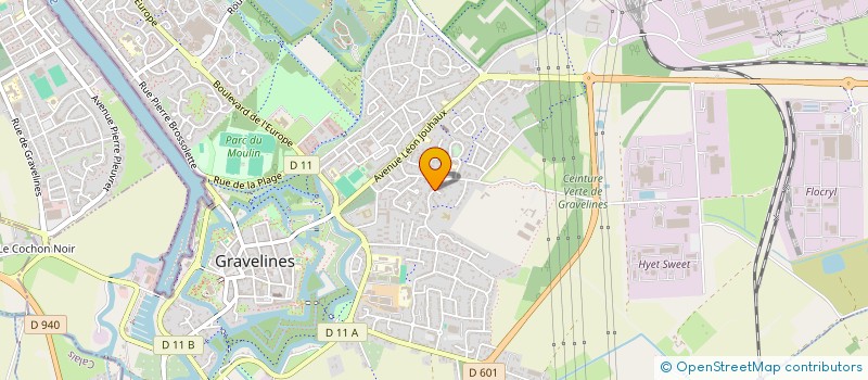 localisation de l'entreprise PF CONSEIL à GRAVELINES