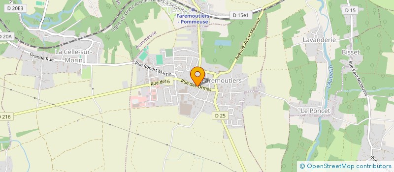 localisation de l'entreprise PF DIAGNOSTIC  FAREMOUTIERS