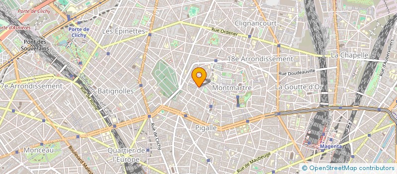 localisation de l'entreprise PF HOLDING  PARIS
