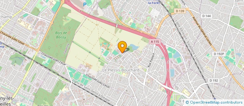 localisation de l'entreprise PF HOLDING  ERAGNY