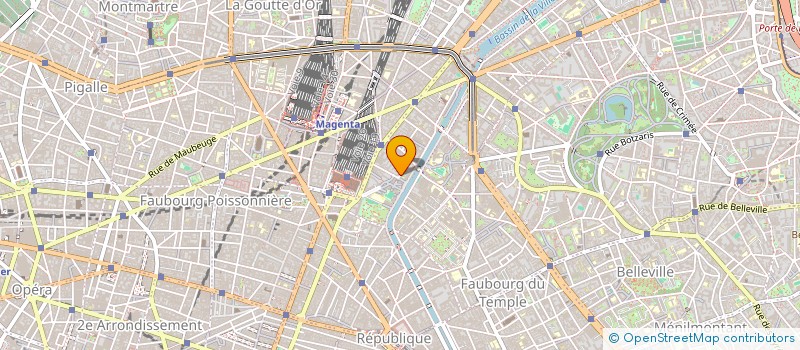 localisation de l'entreprise PF INVEST  PARIS