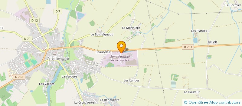 localisation de l'entreprise PF L'ETOILE FUNERAIRE à VIEILLEVIGNE