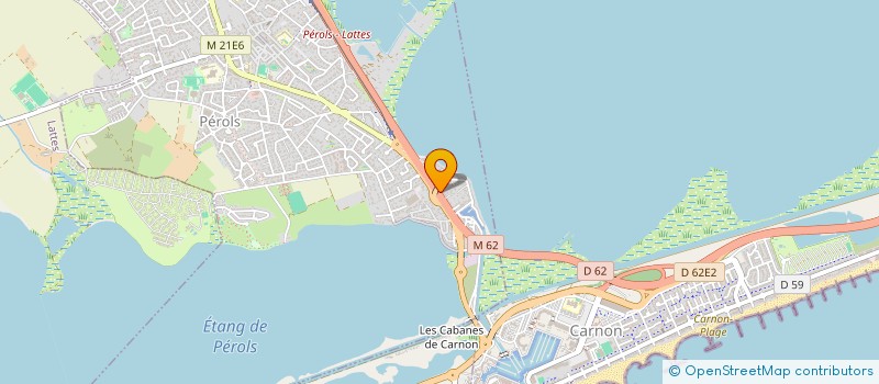 localisation de l'entreprise PF MARINE à PEROLS