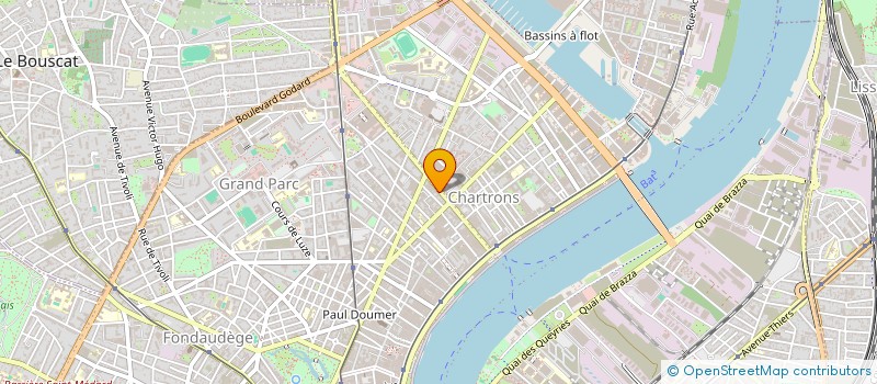 localisation de l'entreprise PF PARTICIPATIONS  BORDEAUX