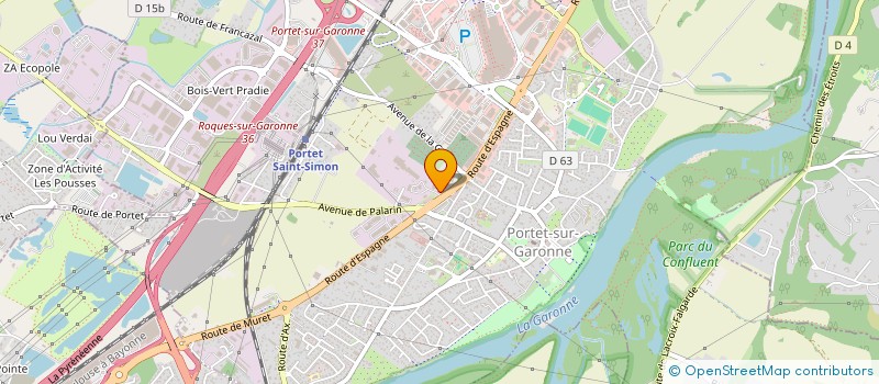 localisation de l'entreprise PF PRESTIGE  PORTET-SUR-GARONNE