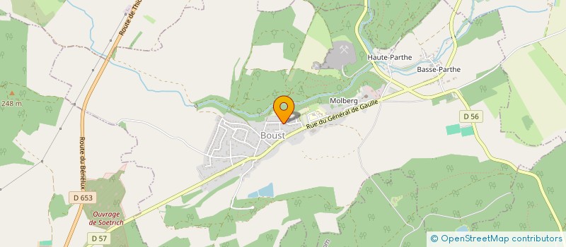 localisation de l'entreprise PF-RACESUSPENSIONS  BOUST