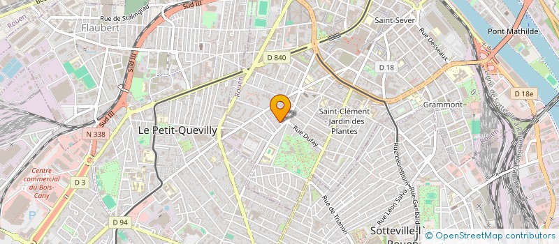 localisation de l'entreprise PF RENOVATION à ROUEN