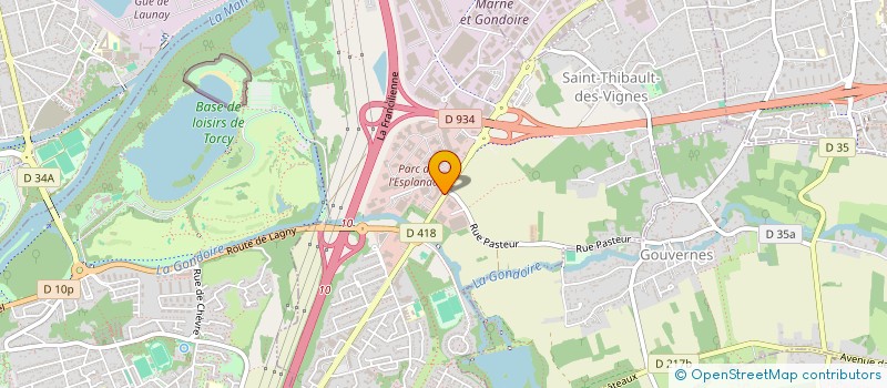 localisation de l'entreprise PF SOL & SOK (TERRE DE PAIX)  SAINT-THIBAULT-DES-VIGNES