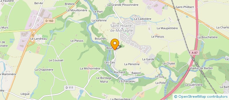 localisation de l'entreprise PF TRANSITION à MORTAGNE-SUR-SEVRE