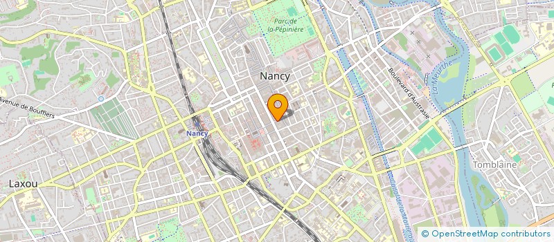 localisation de l'entreprise PF TROPIK FOOD  NANCY