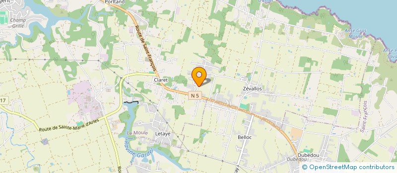 localisation de l'entreprise PF3L à LE MOULE