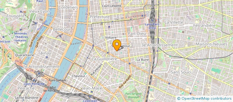 localisation de l'entreprise PFA DEVELOPPEMENT  LYON