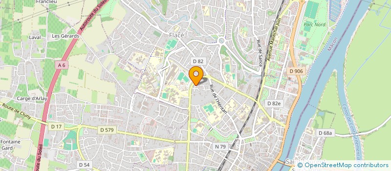 localisation de l'entreprise PFA GROUP à MACON