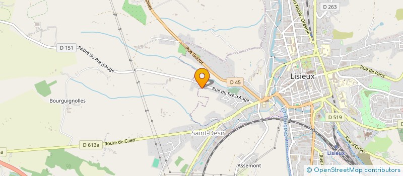 localisation de l'entreprise PFAH  SAINT-DENIS-DE-MAILLOC