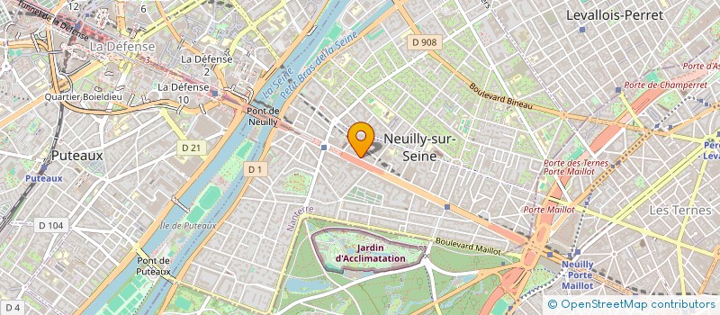 localisation de l'entreprise PFANNENBERG FRANCE à NEUILLY-SUR-SEINE