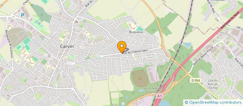 localisation de l'entreprise PFB  CARVIN