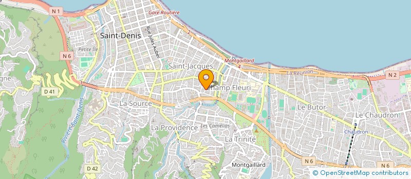 localisation de l'entreprise PFC à SAINT-DENIS