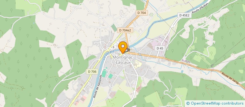 localisation de l'entreprise PFC à MONTIGNAC-LASCAUX