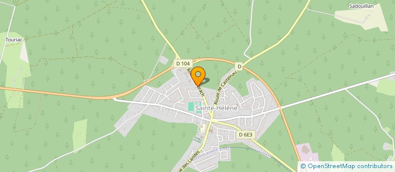 localisation de l'entreprise PFC HOLDING  SAINTE-HELENE