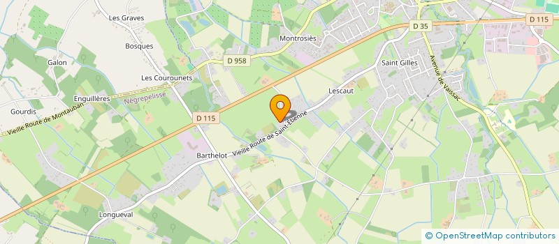 localisation de l'entreprise PFC LOCATION  NEGREPELISSE