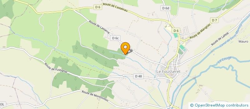 localisation de l'entreprise PFC - PHILIPPE FAUR CONSULTING  CAZERES