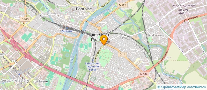localisation de l'entreprise PFCC  SAINT-OUEN-L'AUMONE