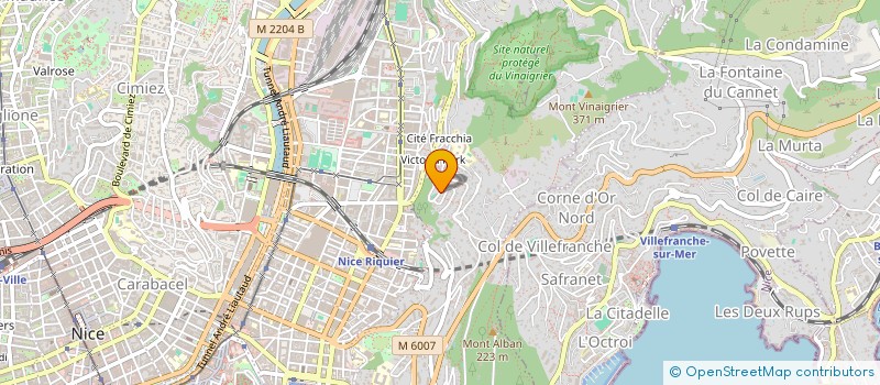 localisation de l'entreprise PFD à NICE