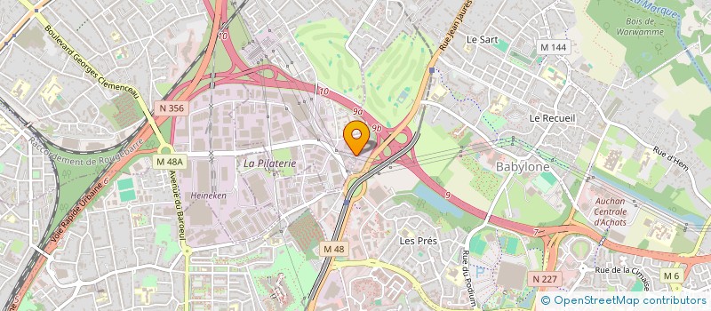 localisation de l'entreprise PFD INVESTISSEMENTS à WASQUEHAL