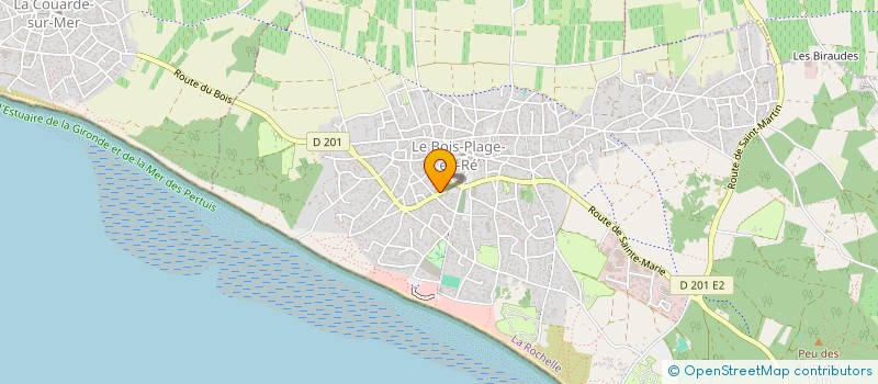 localisation de l'entreprise PFEI  LE BOIS-PLAGE-EN-RE