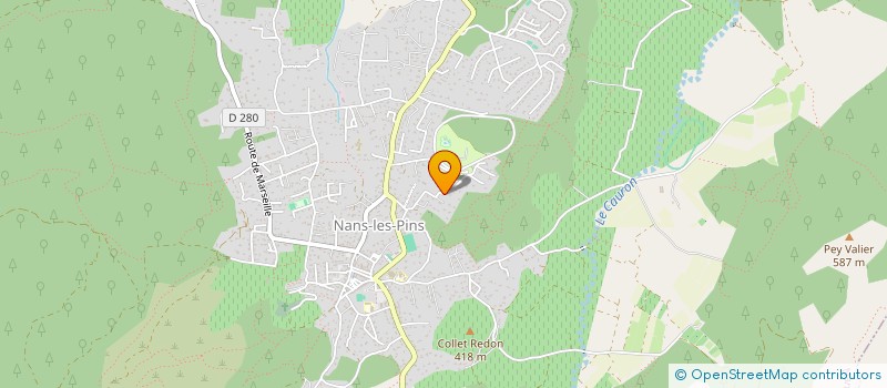 localisation de l'entreprise PFEND INDIVISION  NANS-LES-PINS