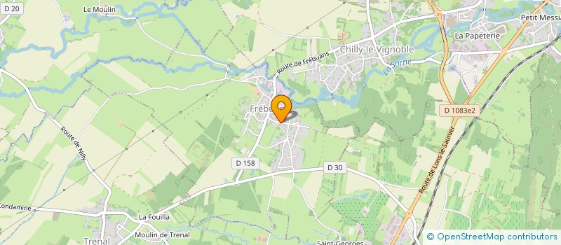 localisation de l'entreprise PFHA  FREBUANS