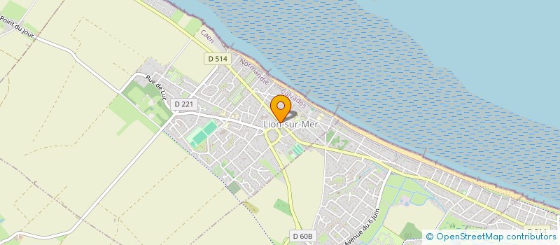 localisation de l'entreprise PFIHLAGADEC  LION-SUR-MER