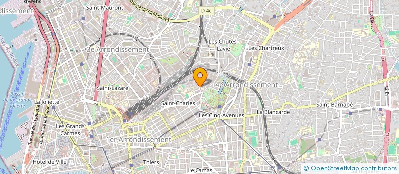 localisation de l'entreprise PFISTER PASCAL ET CHRISTEL à MARSEILLE