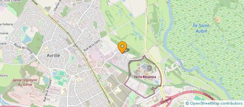 localisation de l'entreprise PFL 17 à AVRILLE